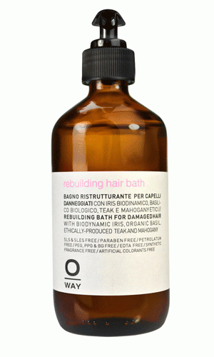 Oway rebuilding hair bath